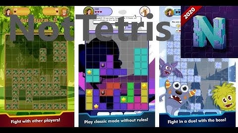 NotTetris - Brick Block Puzzle Game Level 1 Gameplay
