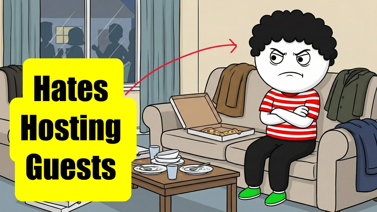 Psychology of People Who Really Hate Having Guests Over