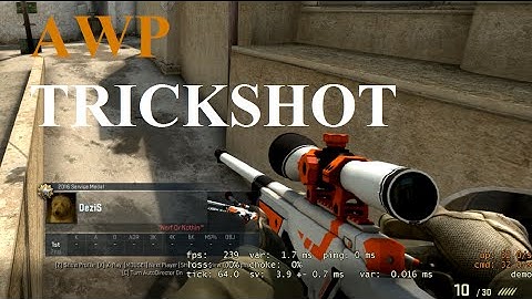 CS:GO AWP Trickshot!