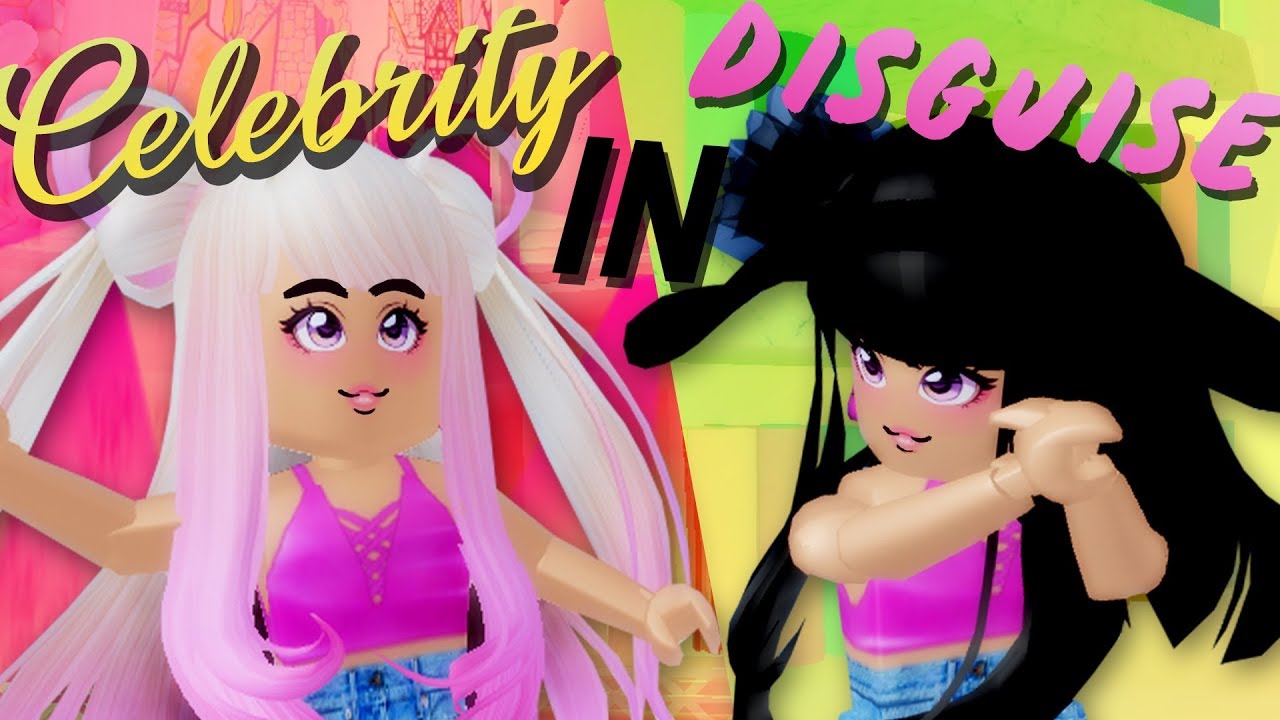 The New Girl Was A Celebrity In Disguiseroblox Story - 