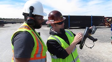 Pipeline Track Pipe Rack RFID Inventory