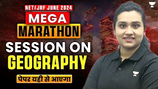 Target UGC NET/JRF June 2024 | Geography Mega Marathon UGC NET | UGC NET Class with Kritika Pareek