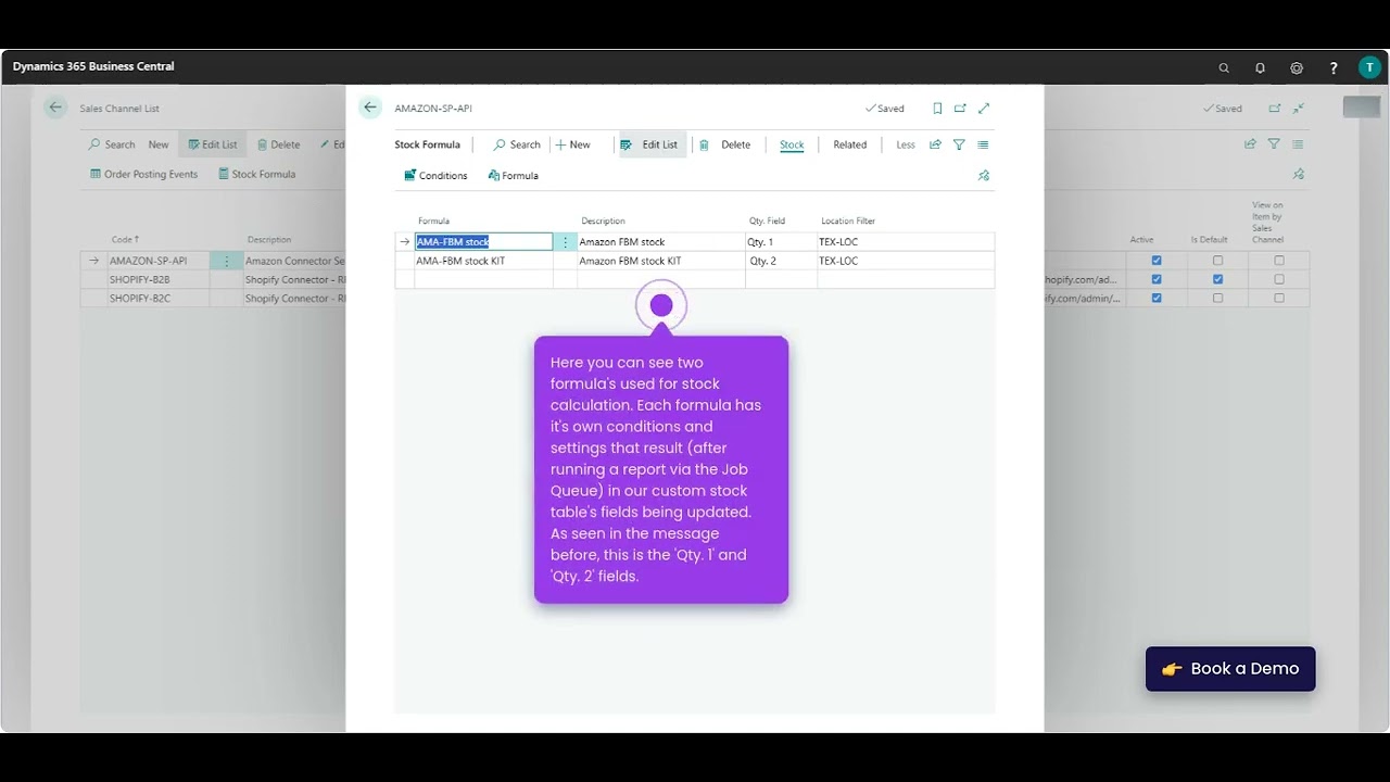 Link Amazon with Microsoft Dynamics 365 Business Central - YouTube