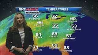 Allison's Thursday morning forecast 5 a.m. - October 22, 2015