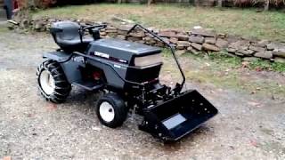 Craftsman Garden Tractor First Season On The Farm Wrap Up.