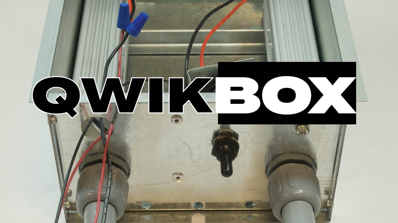 Get A Sneak Peek Inside P-LED’s Qwik Boxes - YouTube
