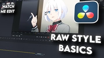 Watch me edit Raw style in DaVinci Resolve