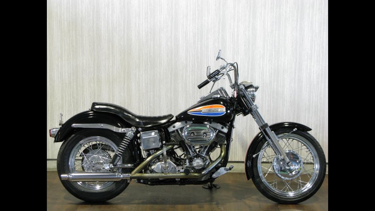 ID958 ハーレーダビッドソン 1972年 FX Super Glide 「ナイトトレイン 