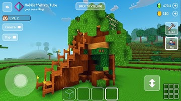 Block Craft 3D: Crafting Gameplay #4770 | Tree 🌳 House 🏠 