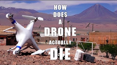 A lethal DJI Phantom Drone crash