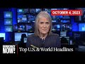 Top U.S. &amp; World Headlines — October 04, 2023