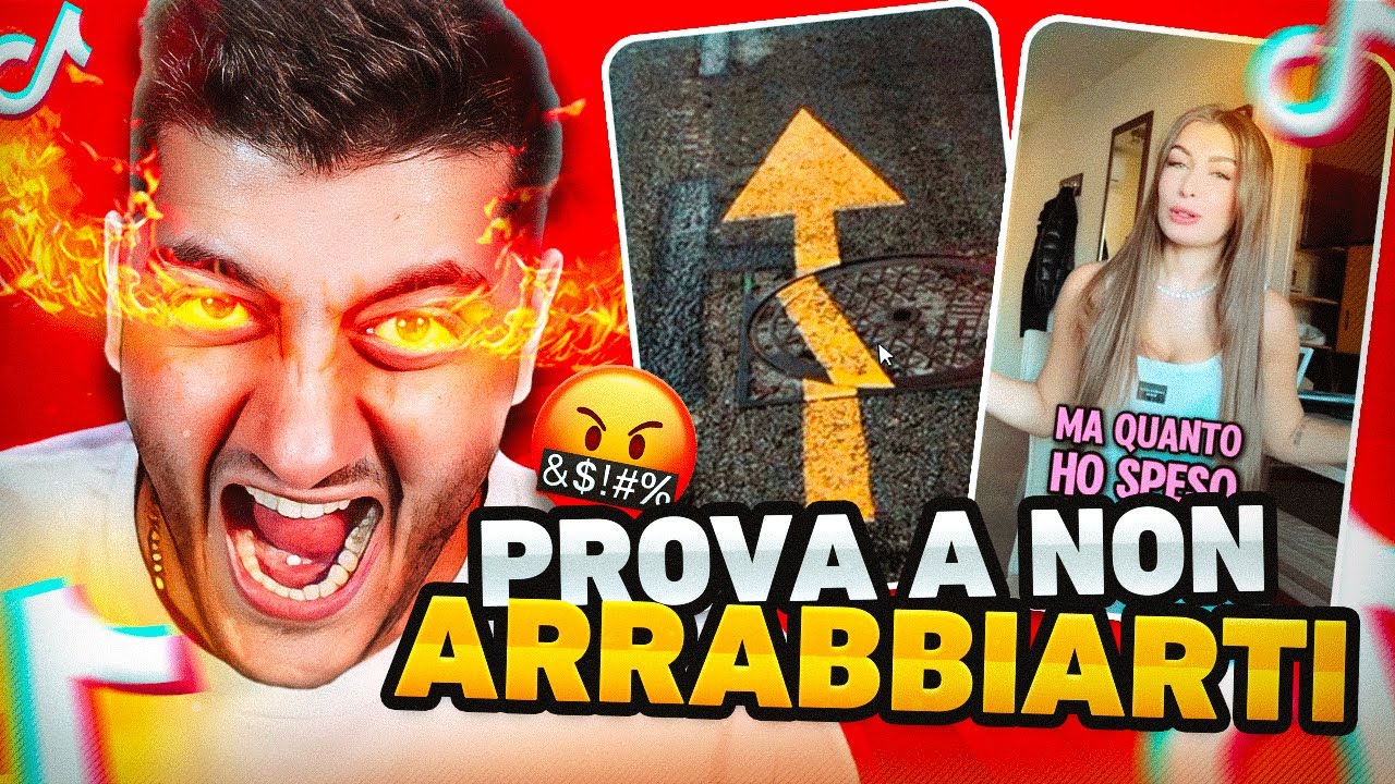 PROVA a NON ARRABBIARTI su TIKTOK! 🤬 (IMPOSSIBILE) #2