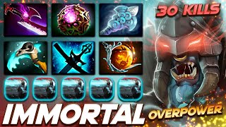 Spirit Breaker Immortal Barathrum Overpower [30/5/25] - Dota 2 Pro Gameplay [Watch & Learn]