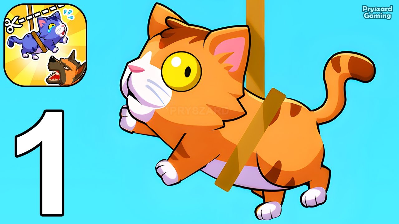 Save the Cat - Kitten Escape - Gameplay Walkthrough Part 1 Levels 1-10 (iOS, Android Gameplay)