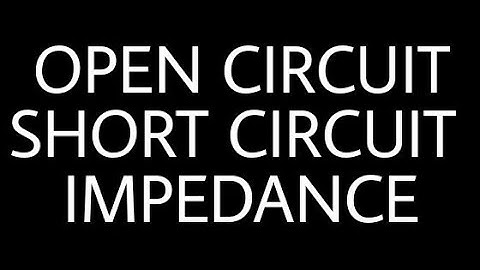 Derivation Open Circuit Short Circuit Impedance Of Symmetrical T Network | NFTL 4TH SEM ECE DIPLOMA