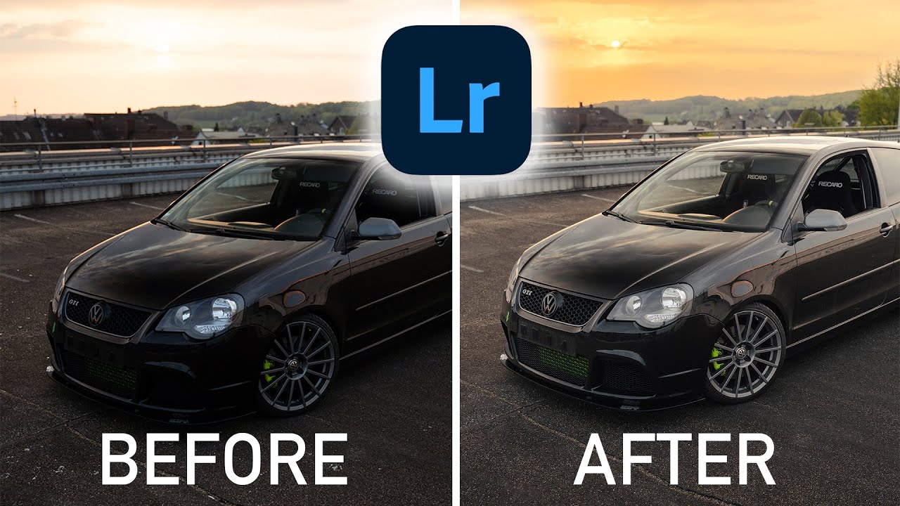 How to Edit CLEAN Car Photos in 3 EASY Steps - YouTube