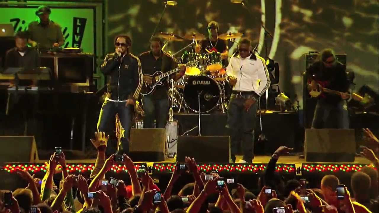 Nas  Damian Marley   As We Enter live HD