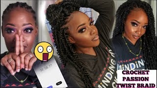 33 MINUTE CROCHET PASSION TWISTS! FINALLY, NO MORE HRS OF TWISTING!! | MARY K BELLA JANET COLLECTION