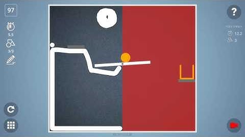 Check out how I solved level 97 in Brain It On! #BrainItOn