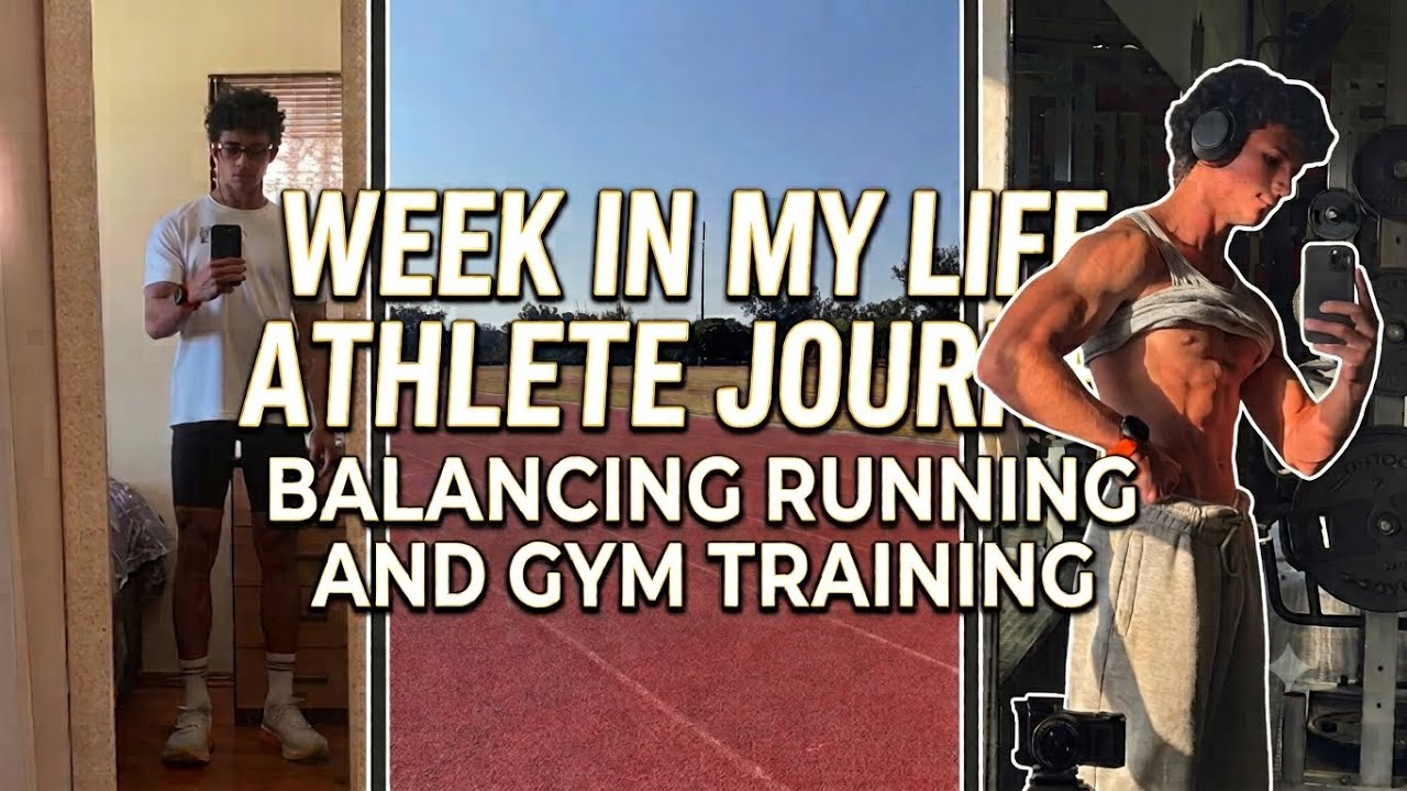 A WEEK IN MY LIFE AS AN ATHLETE | My new gym exercises, grocery