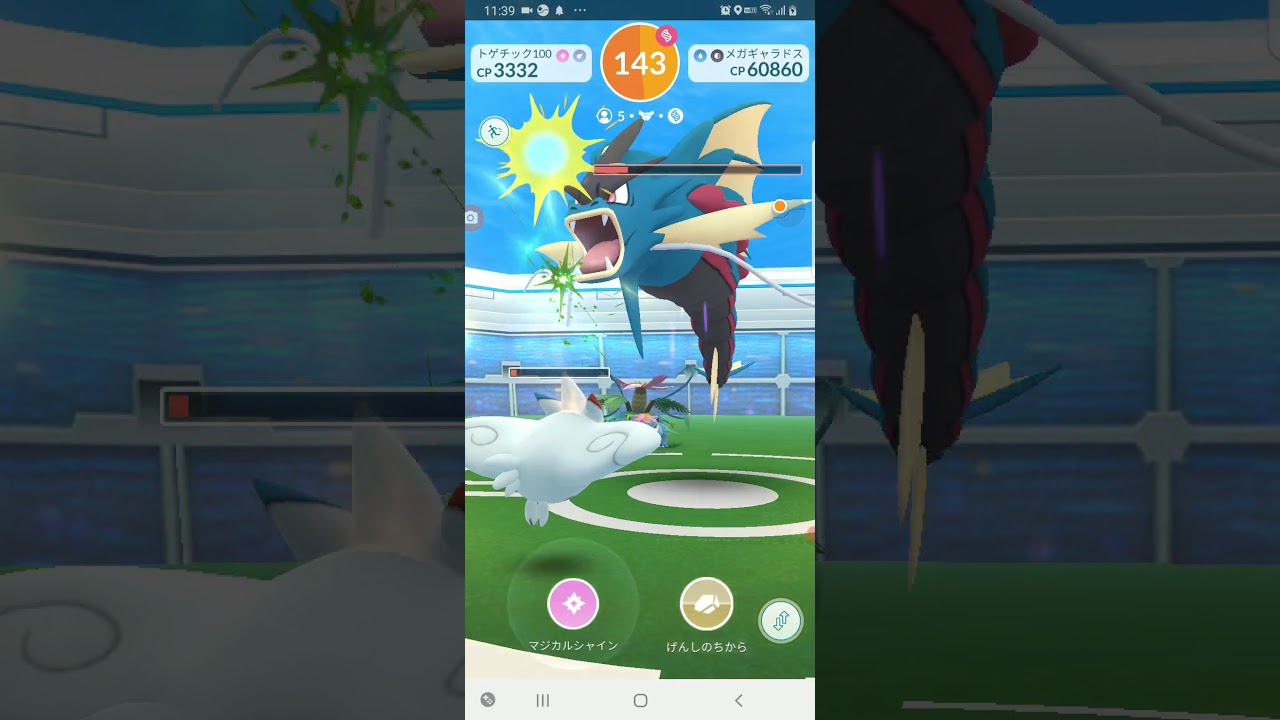 ポケモンgo レイドバトルに メガギャラドスがやってきた Youtube