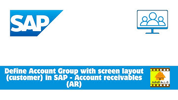 Define Account Group with Screen Layout (Customer) in SAP - Account receivables | #sapficointamil
