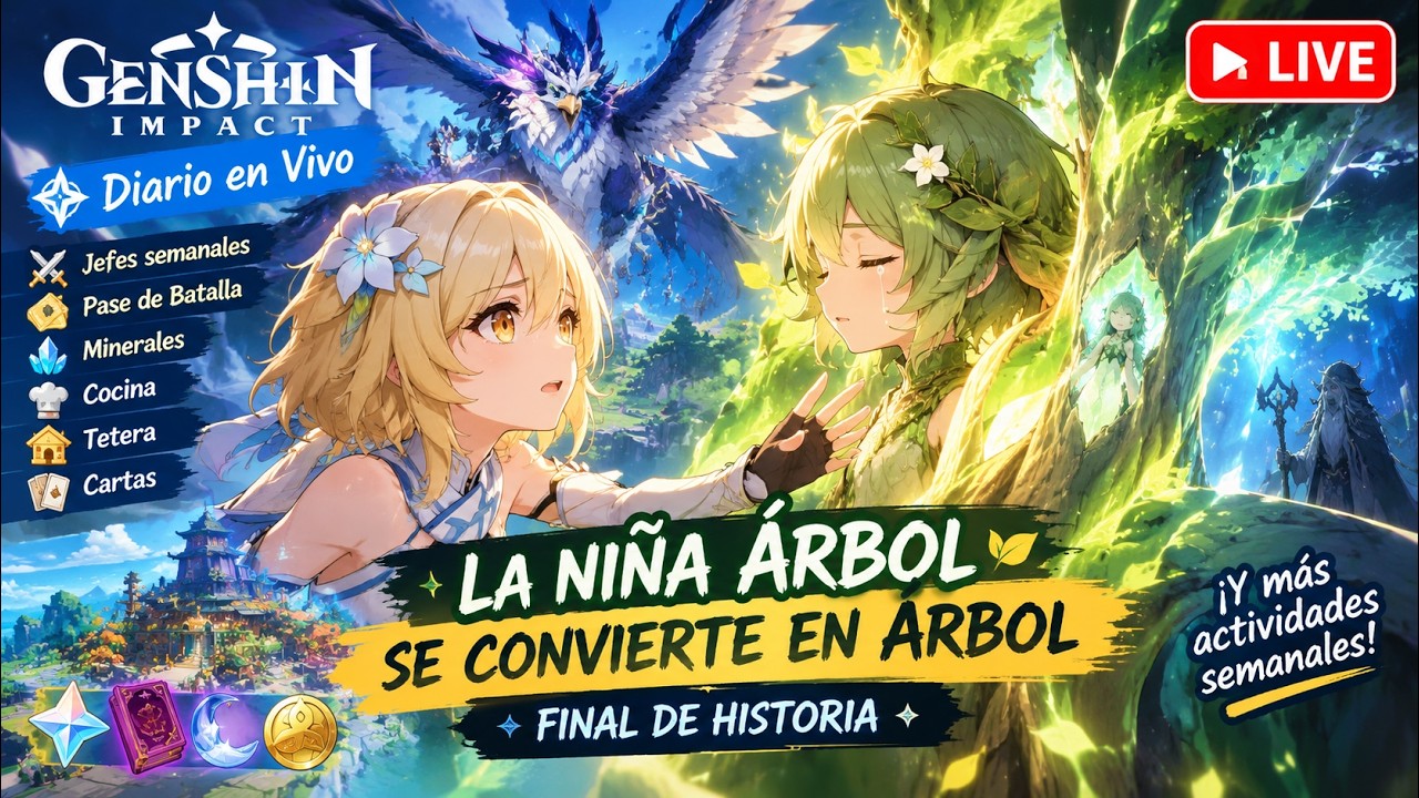 LA NIÑA ÁRBOL SE CONVIERTE EN ÁRBOL 🌳😭 | Jefes, Pase de Batalla y Final de Historia | 20260921