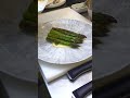 Dailycious by ecole ducasse green asparagus and egg sauce by christophe raoux