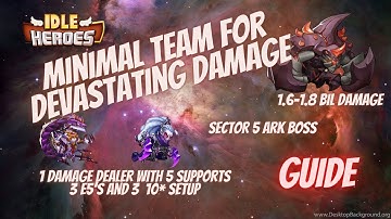 Minimal Setup, Void Lord Idle Heroes