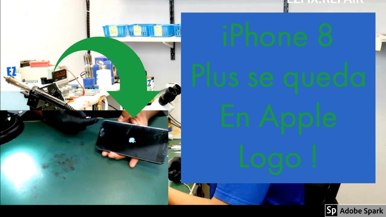 Details 100 iphone 8 plus se queda en el logo