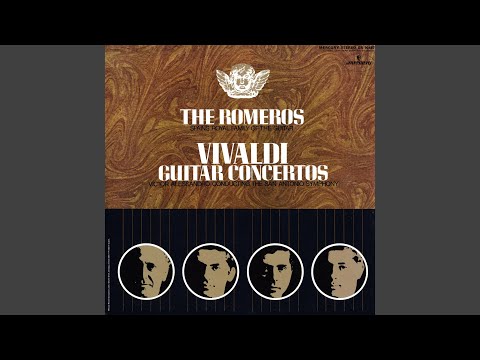 Watch Vivaldi: Concerto for 2 Mandolins, Strings and Continuo in G Major, RV 532 (Arr. P. Romero for... on YouTube
