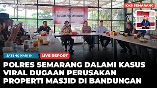 LIVE !!! VIRAL! DIDUGA PENGUSAHA KARAOKE RUSAK PROPERTI MASJID DI BANDUNGAN, POLRES TURUN TANGAN