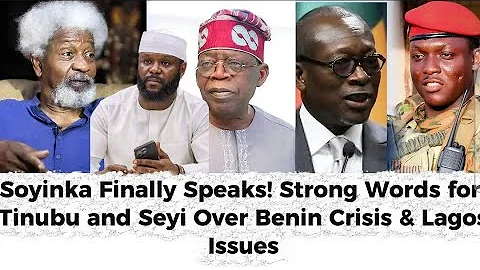 Big Shock! Soyinka Blasts Tinubu’s Benin Action, Sends Serious Message to Seyi Tinubu