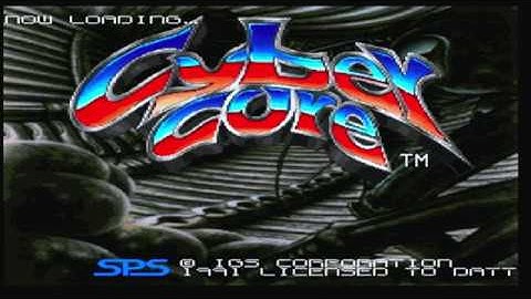 Cyber Core サイバーコア (1990) -  Sharp X68000 Gameplay