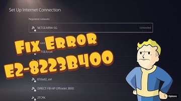 How To Fix PS5 Error E2-8223B400 - "Unable To Connect To The Server"