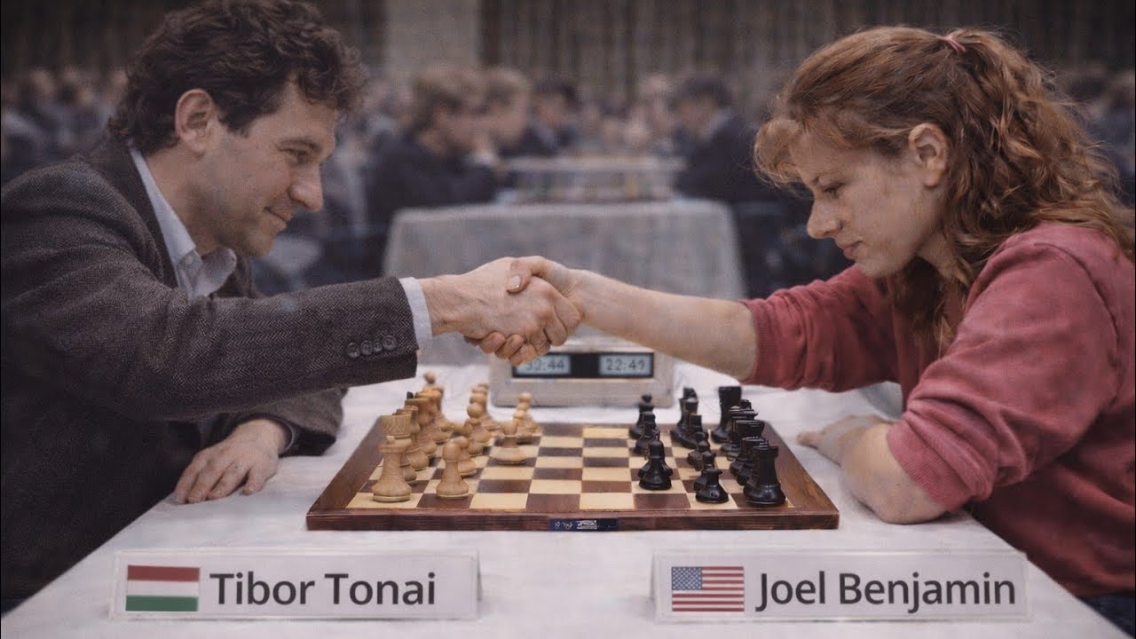 Tibor Tolnai vs Judit Polgar ◉ Donau Cup Open Tournament 1992