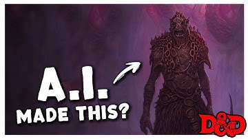 Making 5E Monsters with Artificial Intelligence!