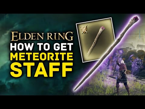 Elden Ring | How to Get the METEORITE STAFF Early! S Tier Intellect Magic Staff & Spell Combo!