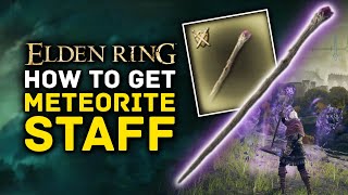 Elden Ring | How to Get the METEORITE STAFF Early! S Tier Intellect Magic Staff & Spell Combo! screenshot 5