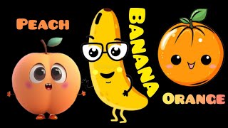 learn fruits in English and Arabic - تعلم فواكه بالعربي والانجليزي - fruits A to Z