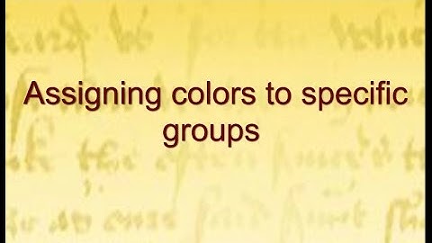 Assigning color to specific groups in GenoPro
