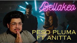 Peso Pluma ft Anitta - Bellakeo (Official Music Video) | First Time Reaction