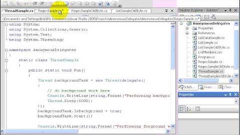Introduction to Anonymous Delegates