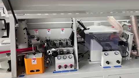 Test video of  E-50 Automatic edge banding machine for Jamaica Customer