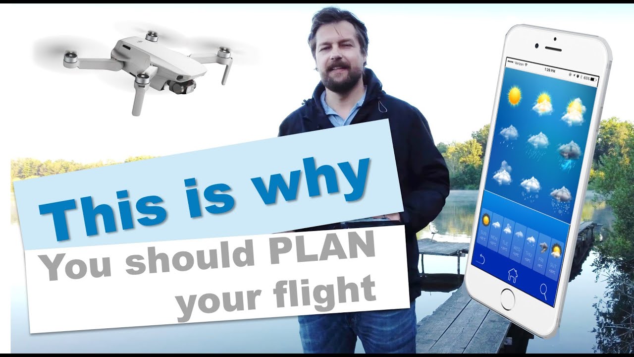 Plan your drone flight, Use the weather conditions, 4K, DJI
