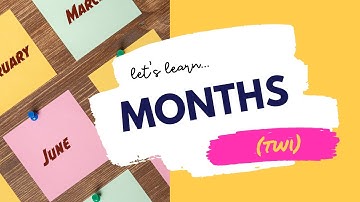 Twi Months of the Year: Fun Learning for Kids with Little Languages!