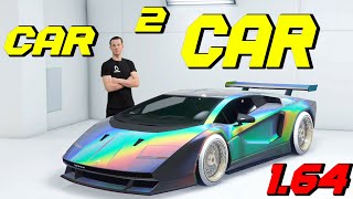 NEU CAR 2 CAR MERGE GLITCH SUPER EINFACH AUTOS MODDEN in GTA 5 ONLINE DEUTSCH 1.64