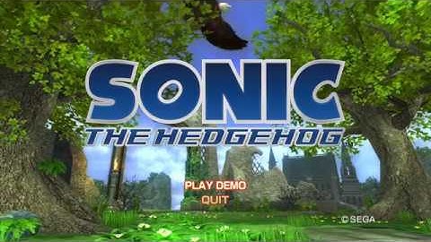 Sonic The Hedgehog (2006) Demo - Xenia (Xbox 360 Emulator)