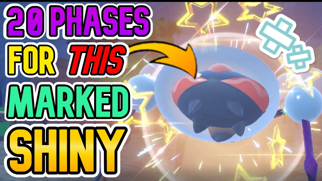 Personality Mark Shiny Araquanid After 20 Phases! Shiny Pokemon Reaction Compilation