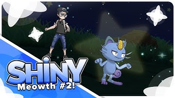 [Live] Shiny Meowth in 9 Random Encounters in Sun & Moon!